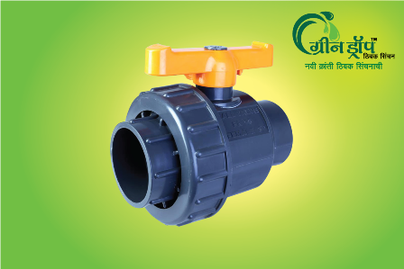 Green Drop PVC ball valve